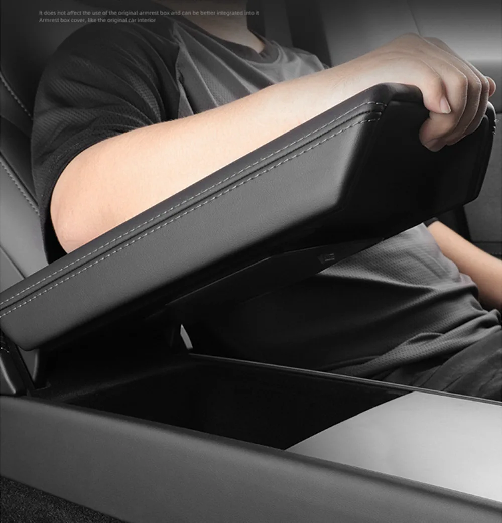 Innenraum-Aufbewahrungsorganizer Passend für Tesla Model Y Juniper 2026 Model YL Durchsichtige ABS-Konsolenbox 2/4/6 Stück Maßgefertigte Silikonmatte – Detail 17
