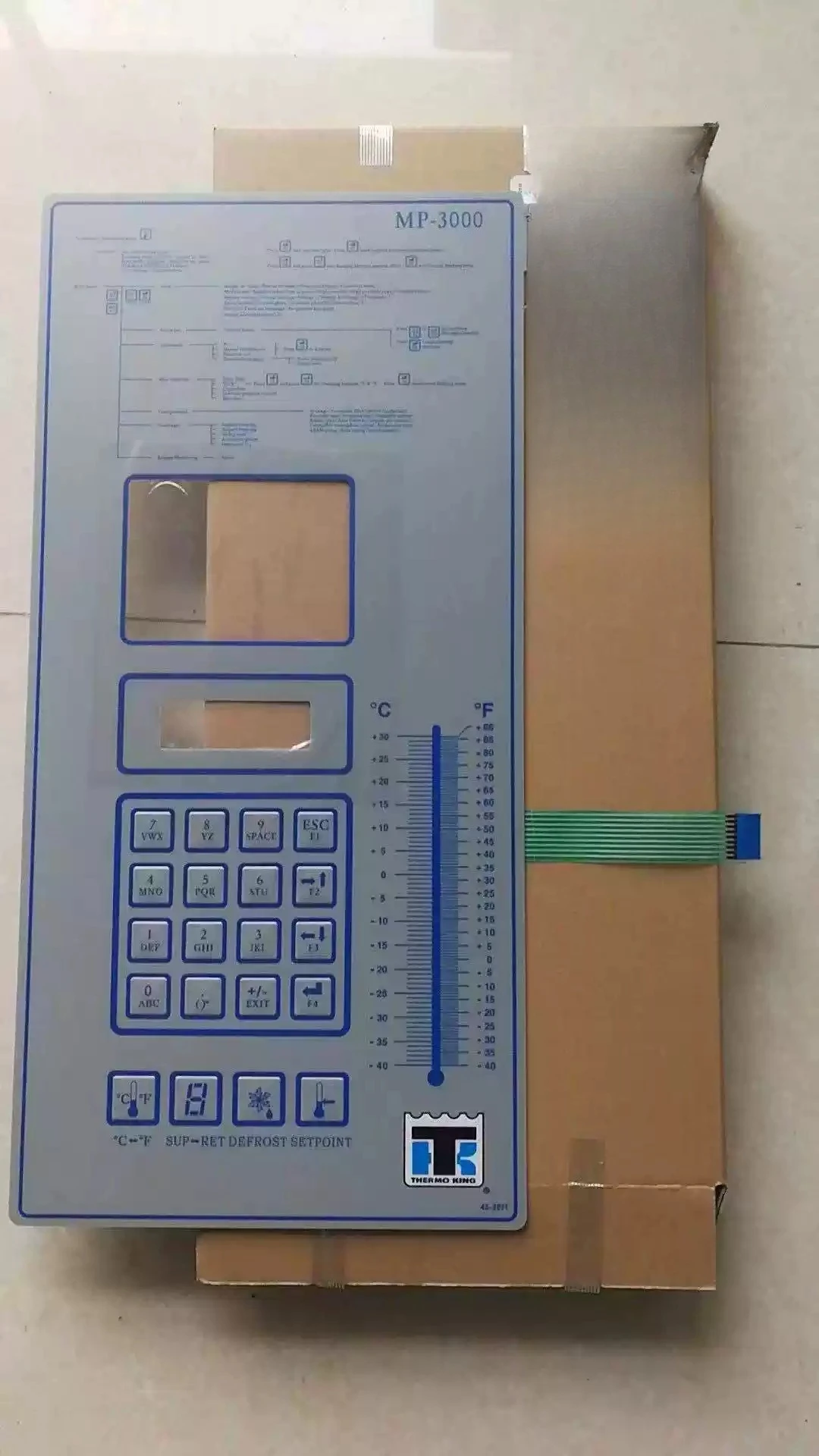 THERMO KING Reefer Unit Keypad, New Keypad Assembly & Used Keypad Board