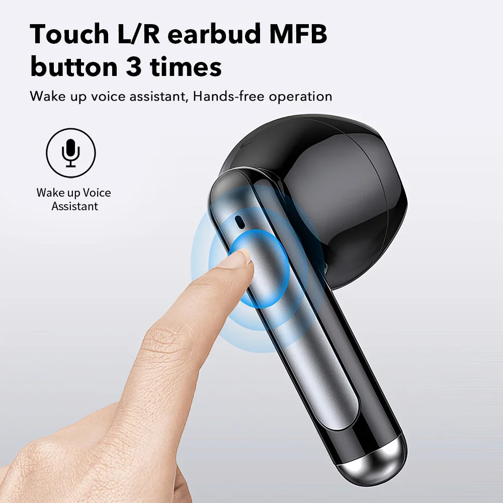 For Ulefone Armor 25T Pro 26 Ultra 27T Pro 27 Pro Wireless Bluetooth V5.3 Earphones with 35H Playback TWS Waterproof Earbuds