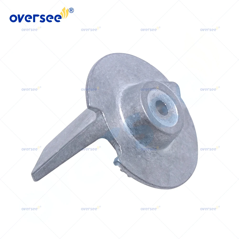 853762T01 Trim Tab Anode 3V1-60217 For Mercury Tohatsu Outboard 6 8 9.8 9.9 15 18 20HP Engine 3V1-60217-0