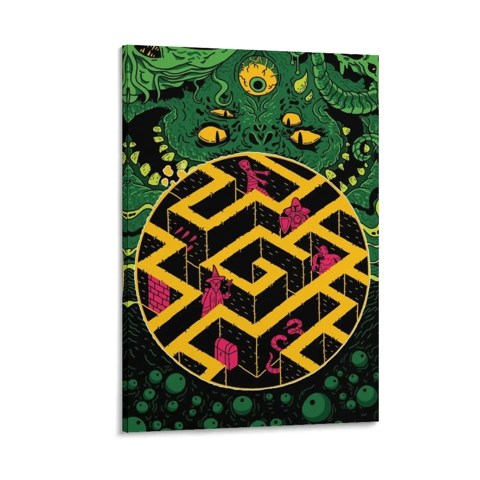 

Eldritch Dungeon Canvas Painting house decorations japanese room decor Bedroom deco room decorations for men