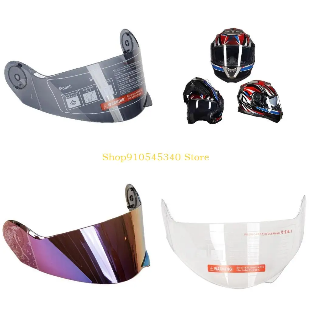 

U2JA для 160 Sunvisor Up Full Face Sunshield Street Motorcycle Goggles Helme Sunscreen Lens Lens Anti-Scratch Universal