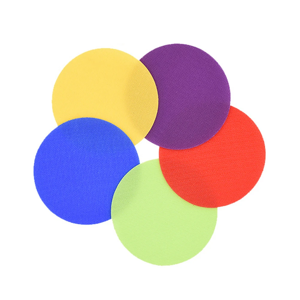 30pcs Carpet Sticker Positioning Mark Sticker Round Shape Design Creative for Home (Circular Diameter 125MM)