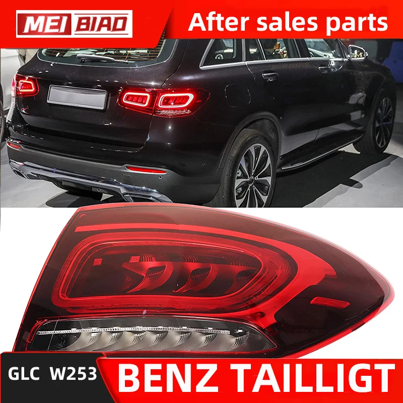 【前期→後期化セット】GLC X253 LEDテール ライト フルセット For Mercedes Benz GLC Class X253 Facelift 2020‑2022 Rear Light