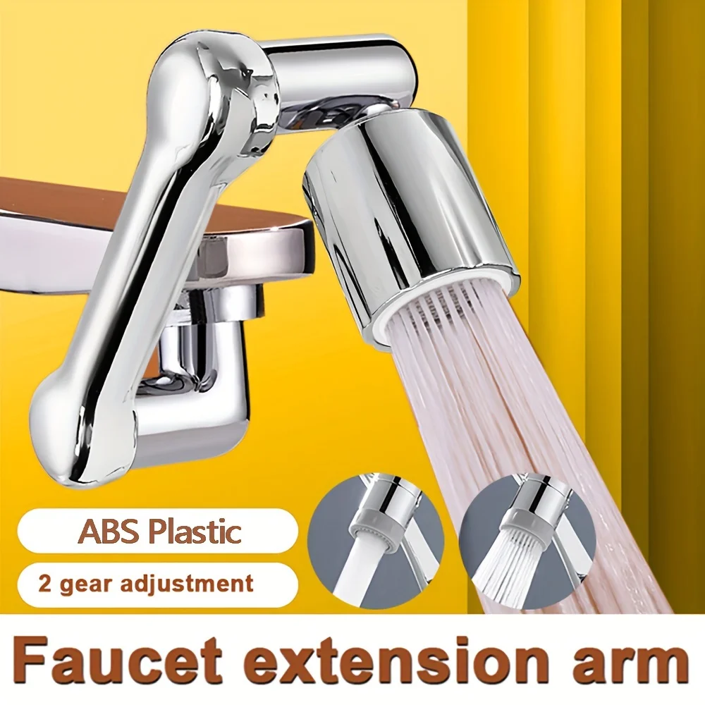 1080° Universal Rotation Faucet Extender Sprayer Head Kitchen Robot Arm Extension Faucets Mixer Aerator Bubbler Water Tap Nozzl