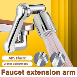 1080° Universal Rotation Faucet Extender Sprayer Head Kitchen Robot Arm Extension Faucets Mixer Aerator Bubbler Water Tap Nozzl