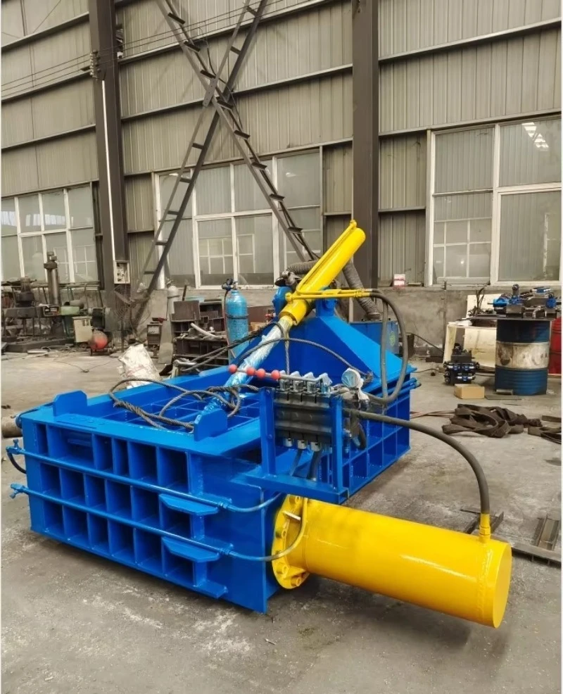 Hydraulic Aluminum Baler Machine Scrap Metal Recycling Baling Press Equipment Custom