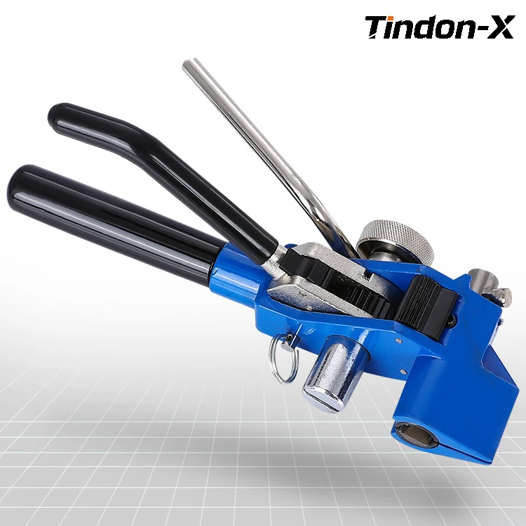 أداة كماشة ربط الكابل من الفولاذ المقاوم للصدأ Tindon-X - آلة التعبئة البحرية LQA أداة شداد وحزام فولاذي #2