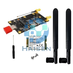 HAISEN EM7455 + NGFF To USB 3.0 Board M.2 Card LTE 4G 5G To USB3.0 Dongle With Dual SIM Antenna For EM06-E EM12-G RM520N