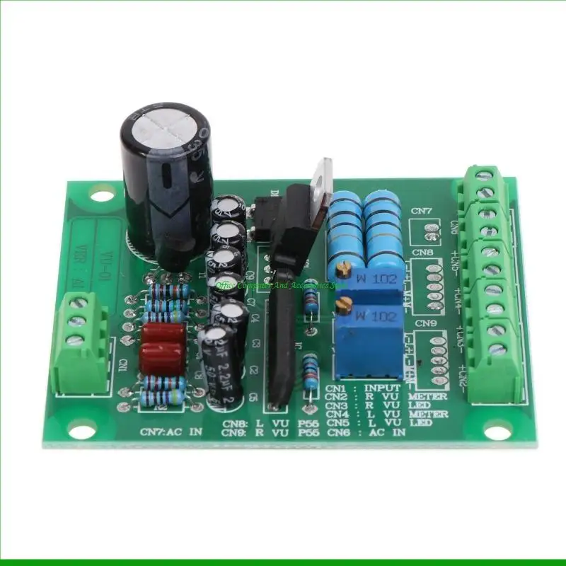 U55C -Verstärker Level Panel Meter Vu Backlight Treiberplatine 12V Eingangs -Rückbeleuchtung