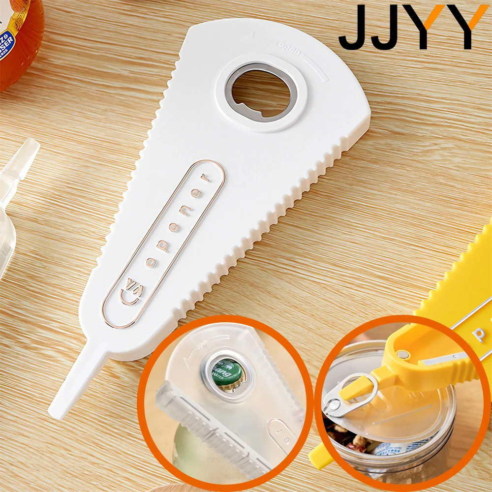 JJYY Multifunctional bottle opener Easy turn to open Quick cooking Handle Capscrew Kitchen tools