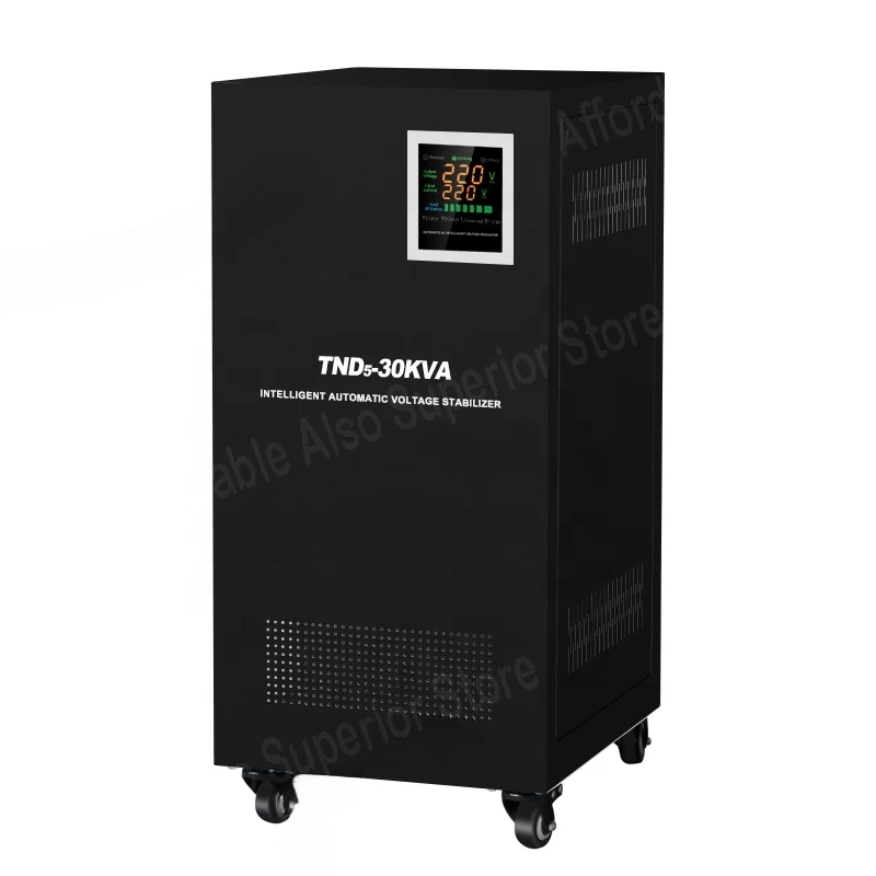 TND3-30KVA  tnd single phase servo avr voltage stabilizer 30kva automatic voltage regulator factory price