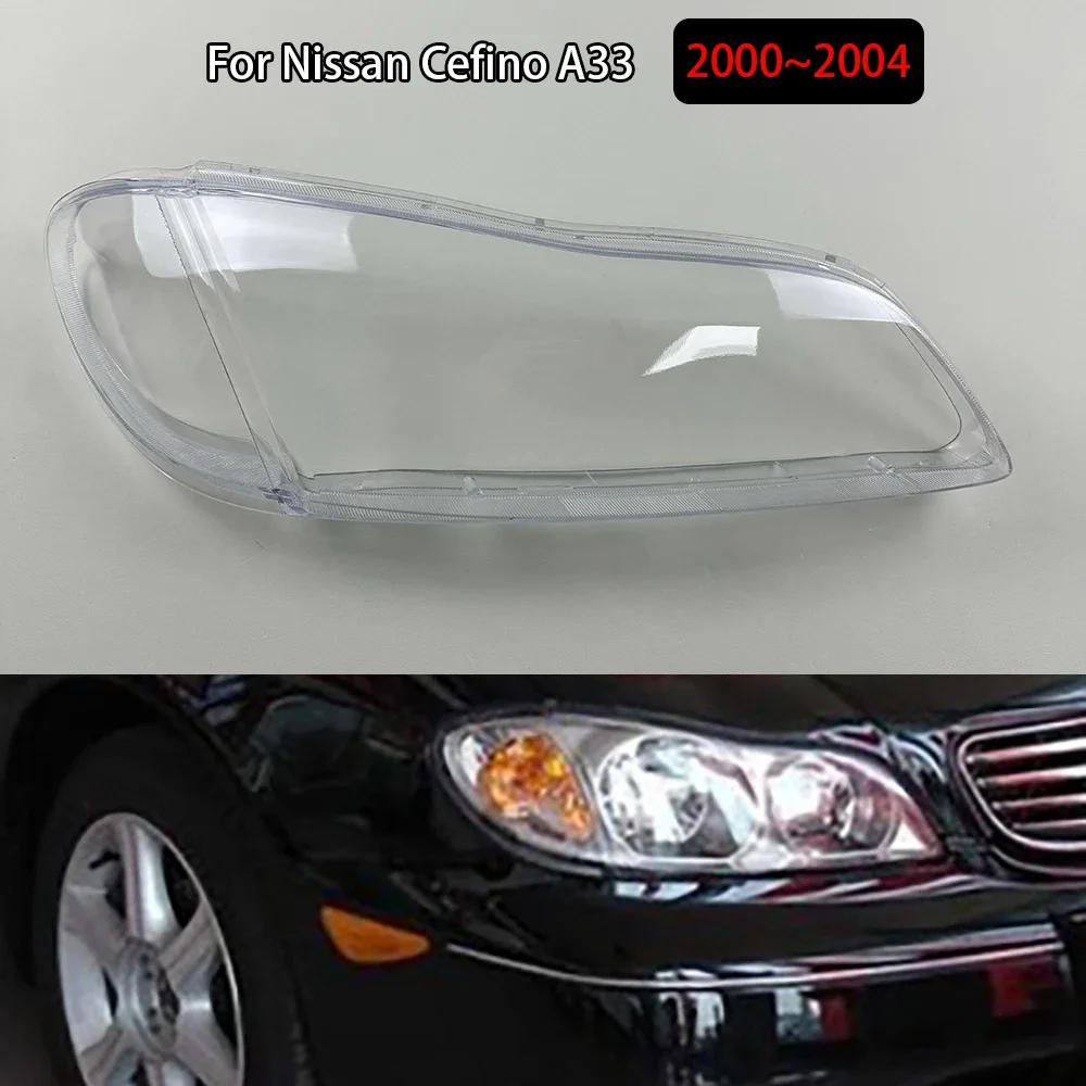 

Для Nissan Cefino A33 2000 ~ 2004 крышка фары абажур корпус прозрачный абажур линза авто запасные части