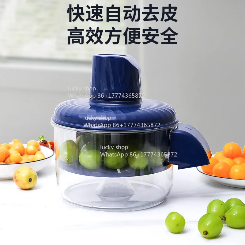 Fully Automatic Household Fruit and Vegetable Peeler, Electric Fruit Peeler