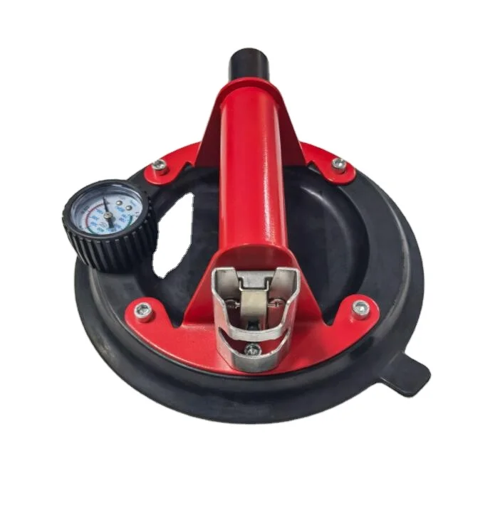 

Super Strong Glass Suction Cup Vacuum Glass Lifter with Metal Handle and Pump, Heavy Duty Power-Grip Industrial Suction Plate