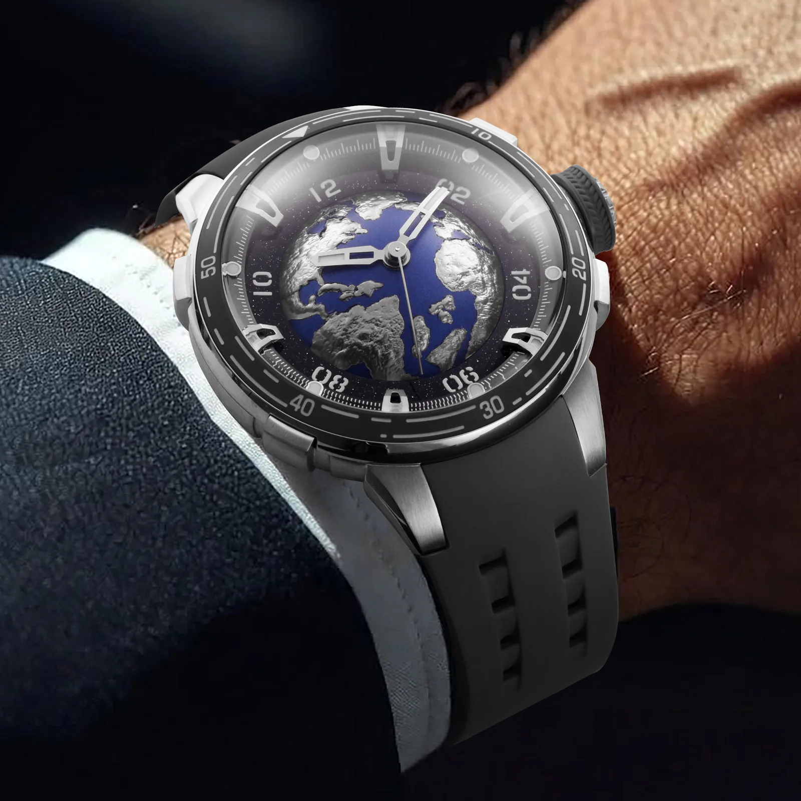 2026 PIDNU Markendesign Neue Star-Serie Mechanische Uhr Herren Japan 8215 Uhrwerk Herrenuhr Wasserdichte Automatische Luxusuhr – Detail 22