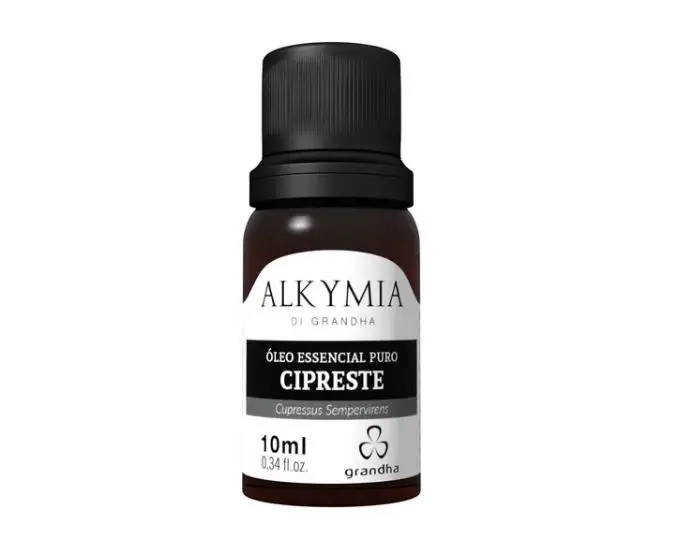 Óleo Essencial Grandha - Puro Cipreste 10ml - Original