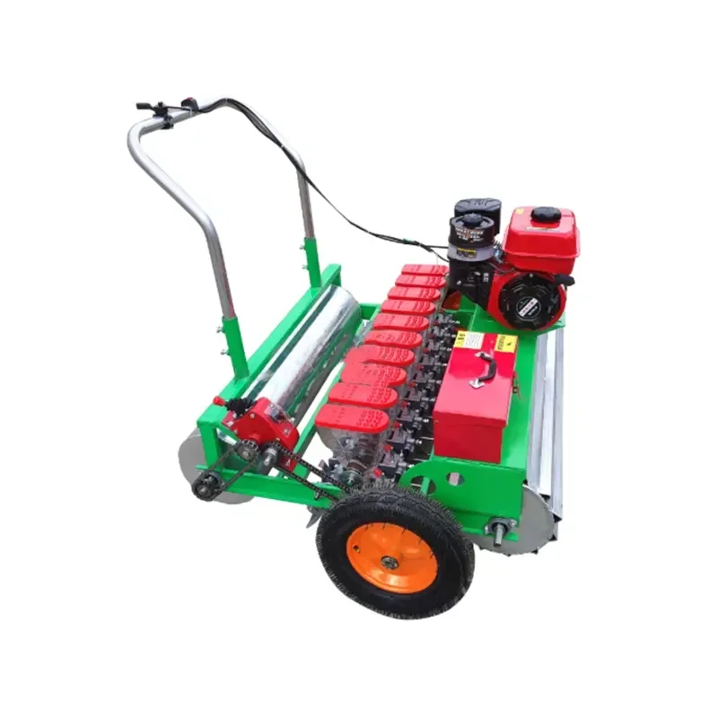 Small agricultural hand push electric and gasoline model small seed planter onion planter for sale manual vegetable seeder