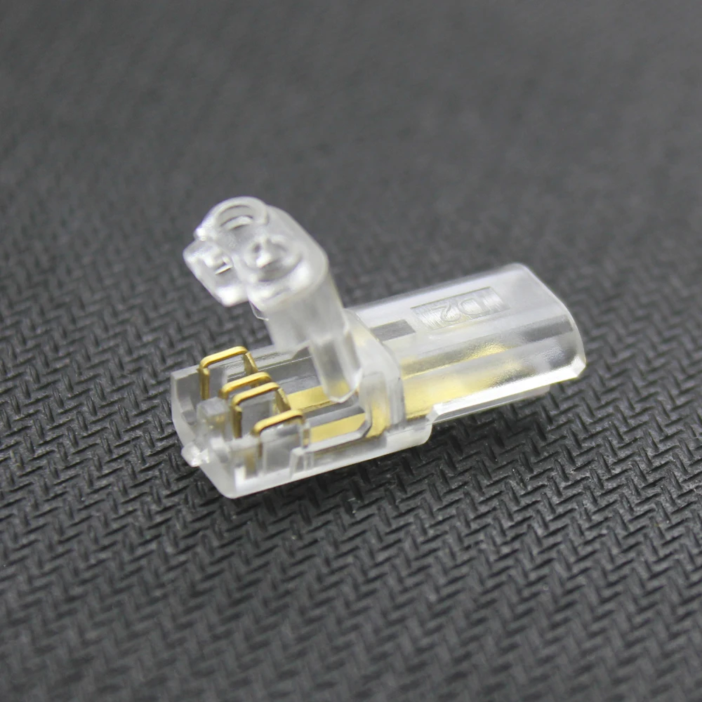 16/32/64pcs wire connect terminal connector, 2-pin Bidirectional Plug-in Cable Buckle Connector DC Lock Cover Suitable LED