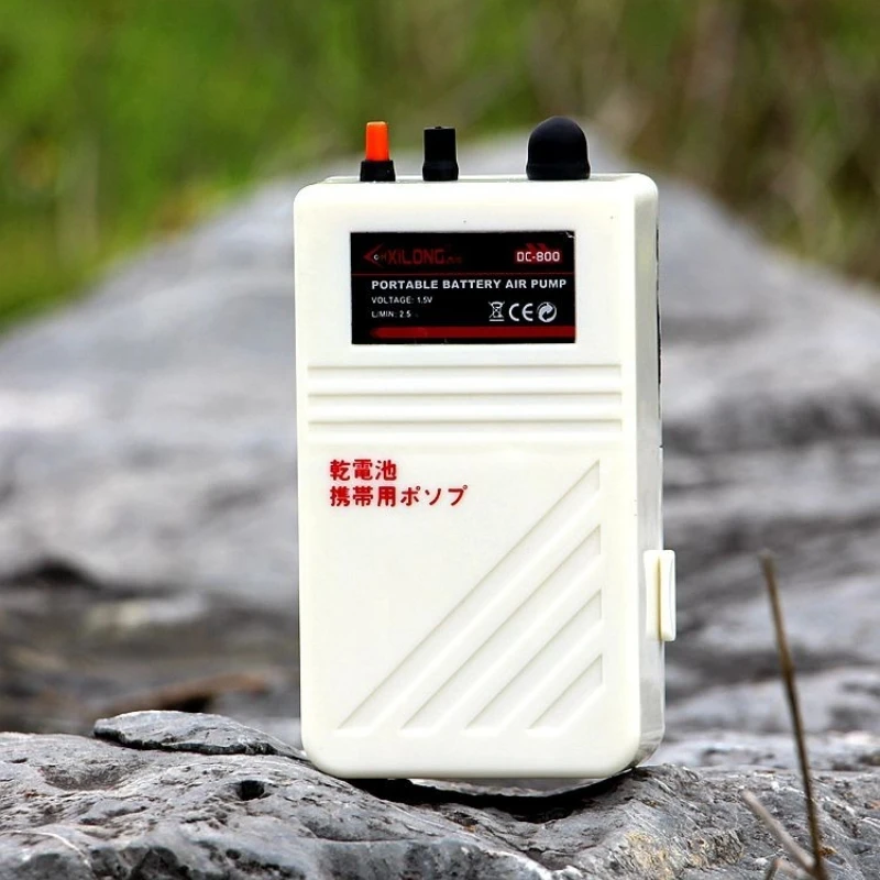 Portable Aquarium Dry Battery Operated Aerator Air Pump for Outdoor Fishing Dropship