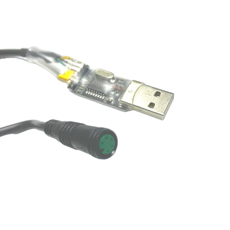 Bafang USB-Programmierkabel Elektrofahrrad Mittelmotorkabel für 8fun / BBS01B BBS02B BBSHD Mid Drive 60CM/100CM – Detail 7