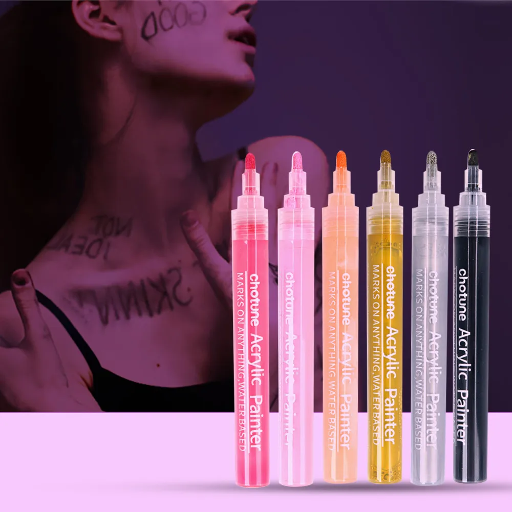 BDSM Washable Erasable Pen For Couples Humiliate Tattoo Writing Mark Sex Flirting Tools Humiliation Graffiti Pens Adult Supplies