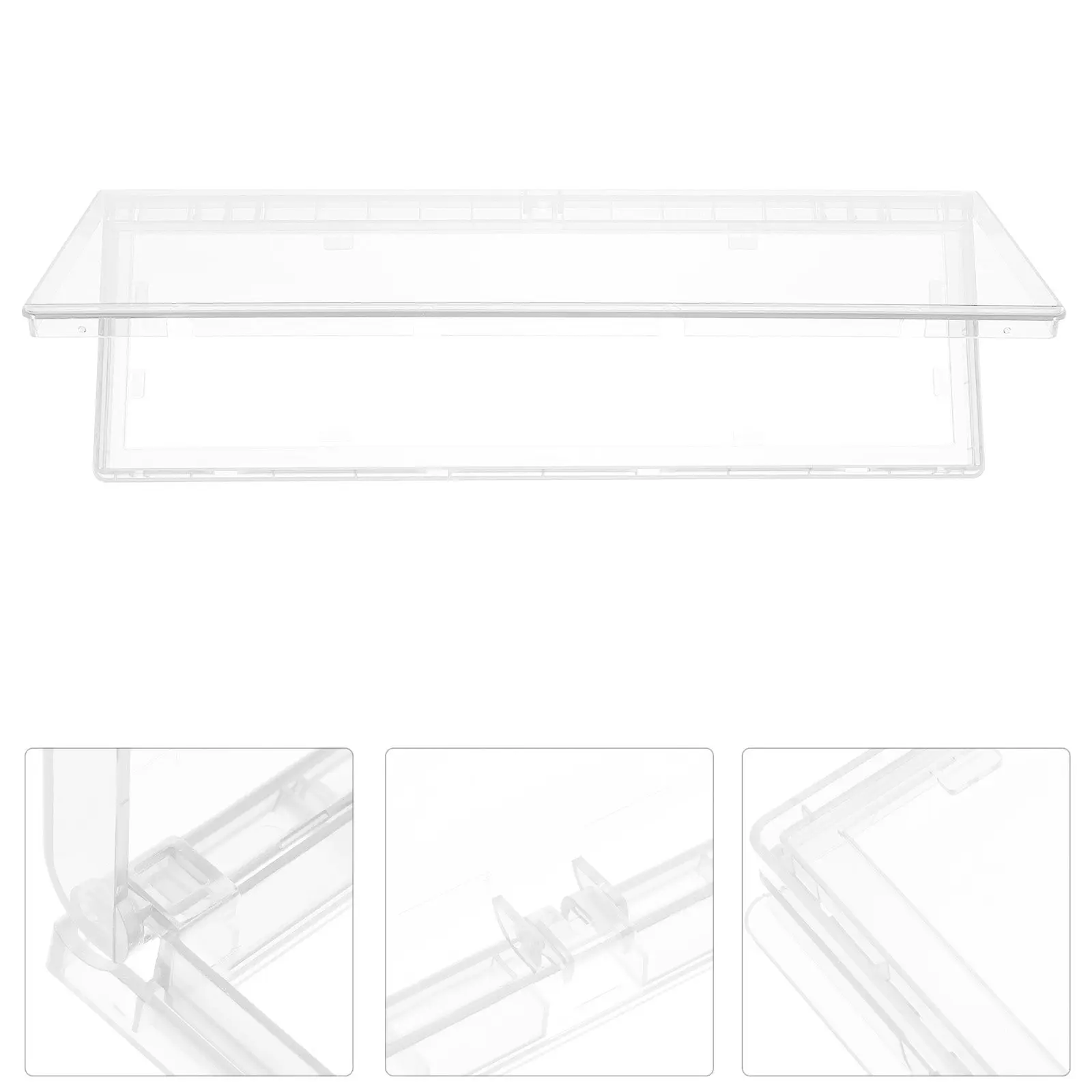 Four-Position Waterproof Socket Cover Wall Outlet Protector Power Switch Dustproof Plastic Case Splash-Proof Socket Box for Home