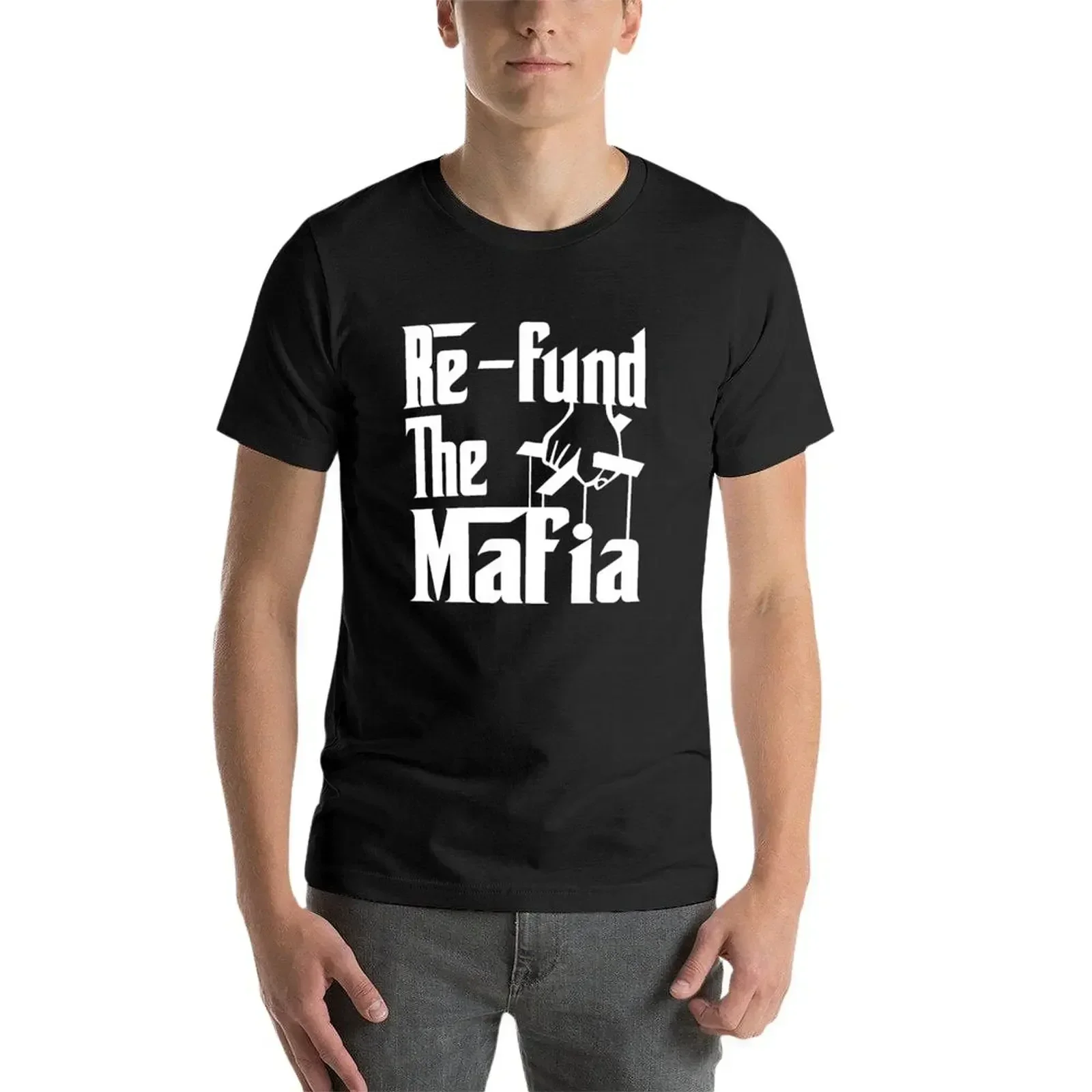 Bring Back the Mafia Mob T-Shirt customizeds vintage clothes oversized t shirts for men view 3