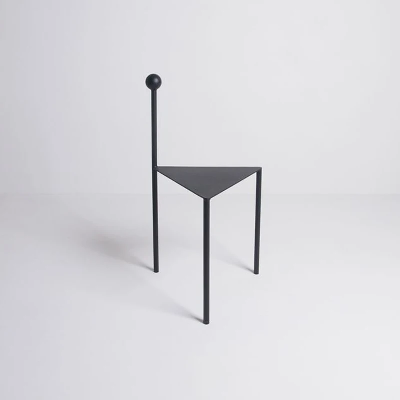 Bar Iron Metal Chair Luxury Da Dining Individual Chair Occasional Designer Sedie Modern Pranzo Outdoor Minimalist Furniture