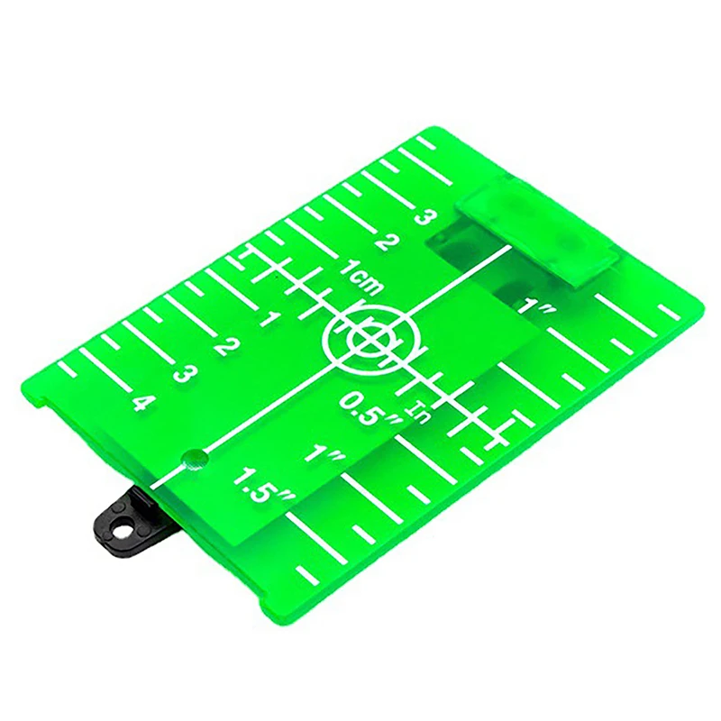 Plastic Lase Target Card Plate For Green Red Lase Level For Line Lasers Reflective Magnetic Plate Laser Target