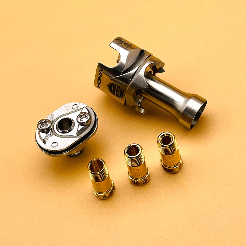 DSX Monarchy MOBB MS RBA Scepter RBA Bridge 316SS para Billet BB Boro Mod con Pin de aire 2,5/3,0/3,5/4,0mm