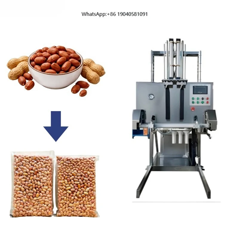 Commercial External Vacuum Sealer for Peanut Packaging Machine Bulk Nuts Vacuum Packing Machine