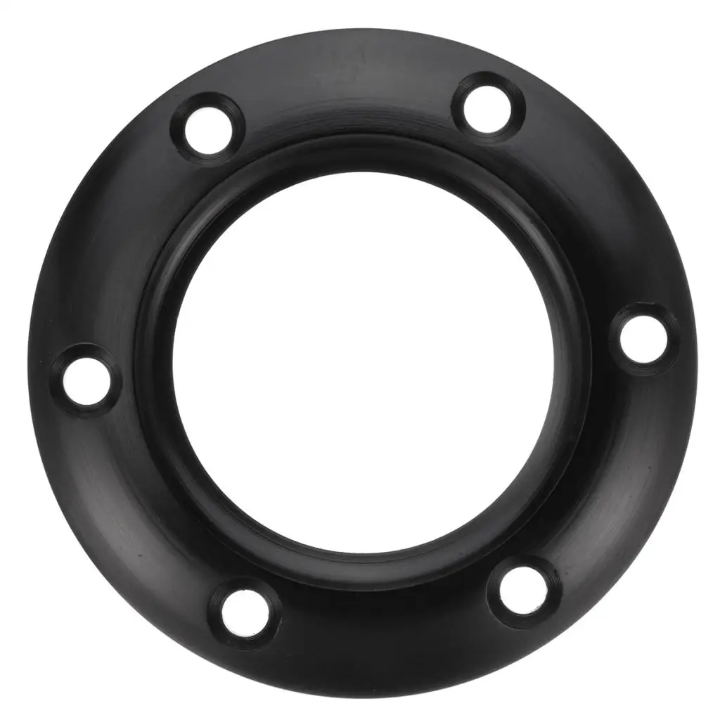 

Steering Wheel Horn Ring 90mm Black Plastic Center Ring Classic Auto Parts for Porsche Horn Button Sports Racing Steering Wheels