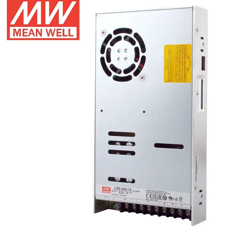 

TAIWAN MEAN WELL LRS-450-15 Single Output Switching Power Supply LED Driver Brand New Original Authentic 15VDC 30A