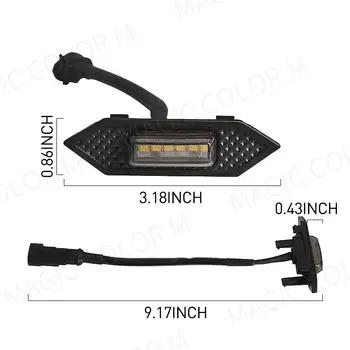 適用於豐田 RAV4 2019 2020 2021 2022 的 4 件套 LED 格柵燈,前格柵警示燈,日間行車燈,汽車配件 6 最佳銷售 2021年豐田RAV4 - №1
