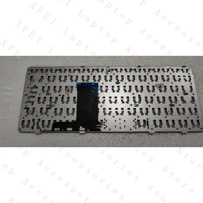 D  NEW FOR HP EliteBook 2560 2560p 2570 2570p Keyboard UK Silver frame