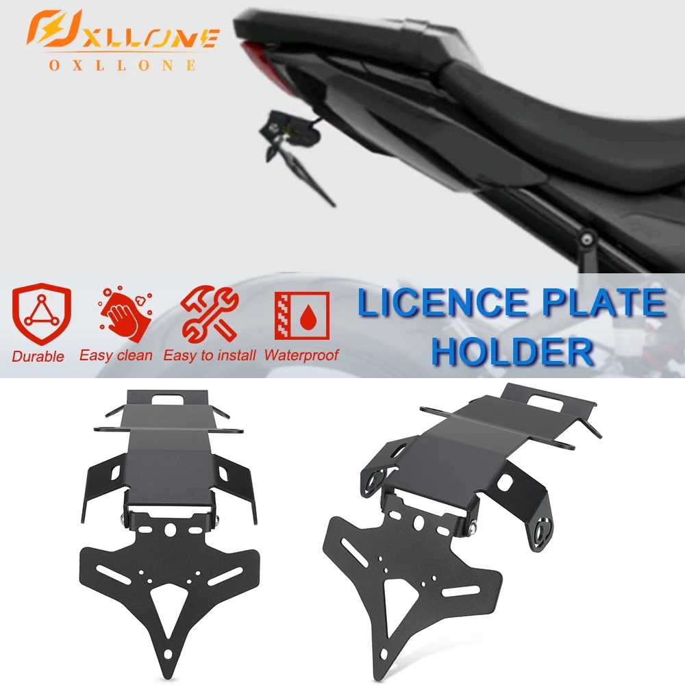 

FOR YAMAHA XSR700 / XTribute 2015-2024 2025 XSR 700 Motorcycle Rear License Plate Holder Bracket Tail Tidy Fender Eliminator