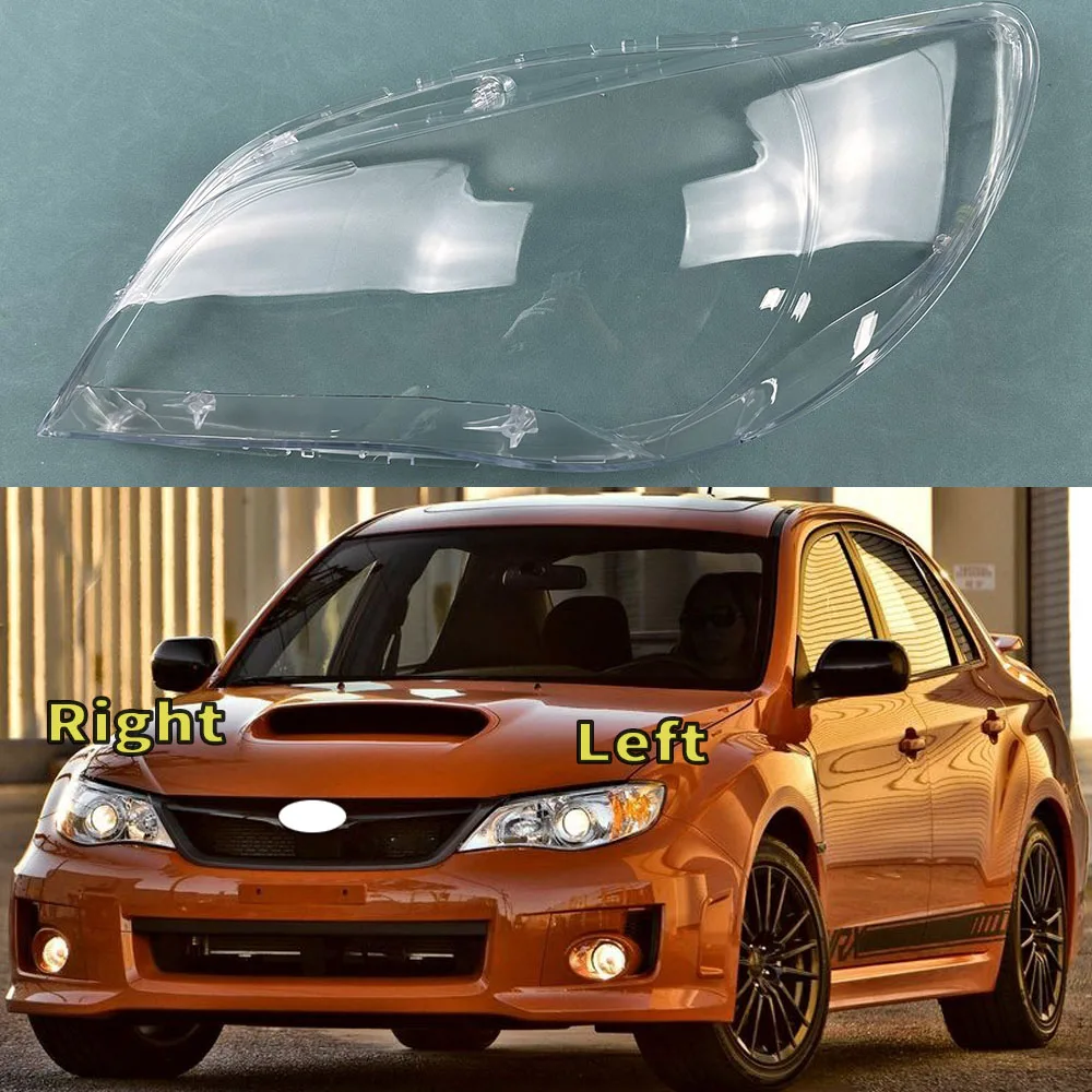 

For Subaru Impreza 2006-2010 Headlight Cover Transparent Headlamp Shell Lamp Shade Lens Replace Original Lampshade Plexiglass