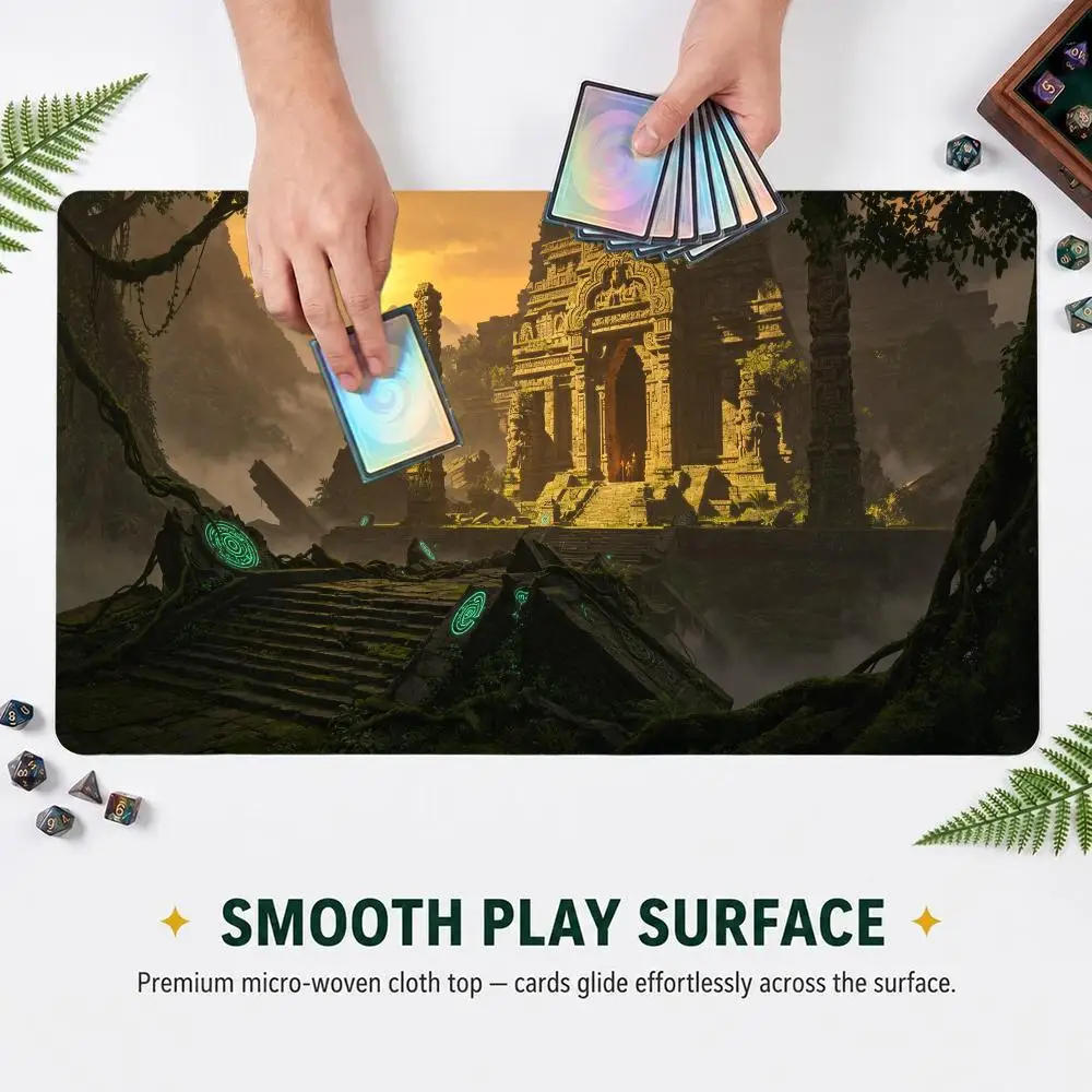 Magic Rune TCG Card Battles Commander Gaming Mouse Pad Magic Zones Card Playmat  Tabletop rug Game Mats Duel Deskmat Beginner