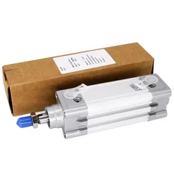 Aluminum Standard Air Cylinder Pneumatic Cylinder bore 32 40 50 63 80 100mm 25-1000mm stroke DNC-50-125-PPV-A