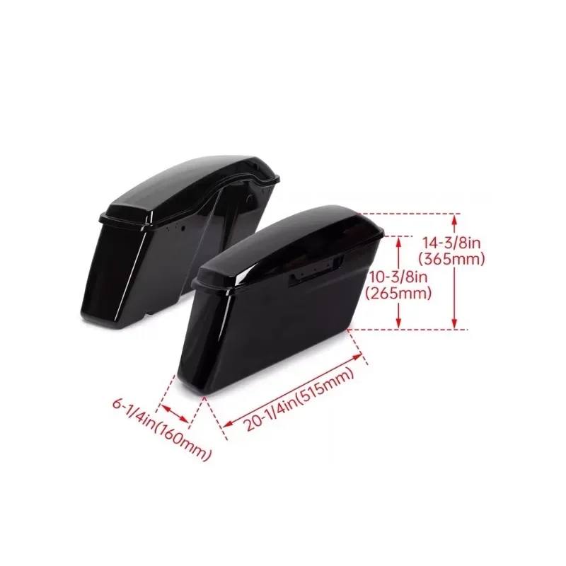 Parts are suitable for BMW R18 boxer inheritor rear box side bag side box side box