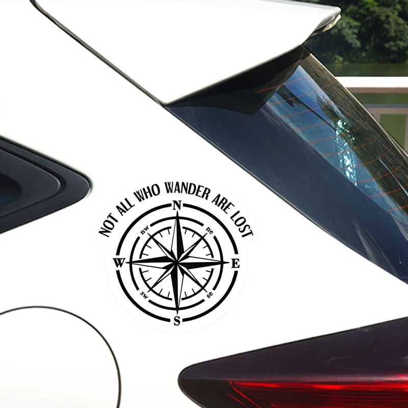 ملصق بوصلة لابتوب ، زجاجة ماء ، شاحنة سيارة ، جيب ، دراجة نارية ، طلاء سيارة ، نافذة ، جدار ، كل الذين يفقدون