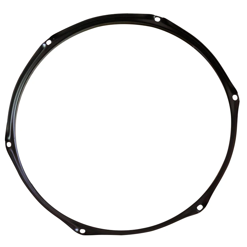 Black Color 14inch 6hole 10 Hole Iron Snare Drum Rim Drum Hoop up and Down Drum Hoop