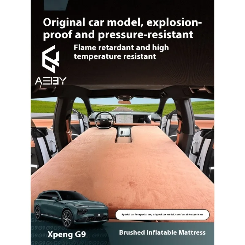 Auto Camping Luft Matratze Für Xpeng G9 G6 2022-2024 Schlaf Matten Komfort Station Wagons Aufblasbare Betten Auto Innen zubehör