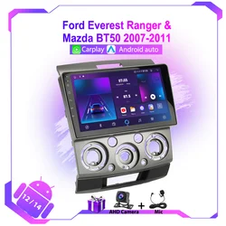 Android Car Radio Multimedia Player For Mazda BT50 BT-50 BT 50 J97M 2006 2007 2008 2010 4G GPS DVD DSP 2 DIN BT Carplay Headunit