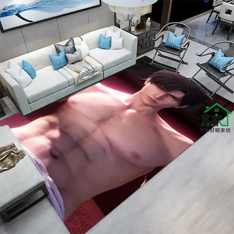 Силус Любовь и Глубокий космос Xavier Zayne Rafayel Аниме Ковер Коврик Скатерть Косплей Подарок Коврик Гостиная Добро пожаловать