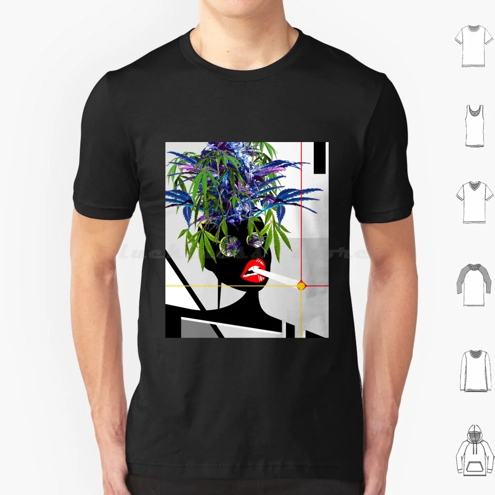 Camiseta con cabeza de olla, camiseta fresca de algodón 6xl, Cbd, aceite Cbd, cura, medicina, salud, bien, Weed Stoner, articulaciones, Blunt Bongs Thc Hippy