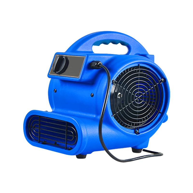 2025 azul secador de chão ventilador industrial comercial de três velocidades de alta potência forte equipamento de desumidificação de carpetes portátil