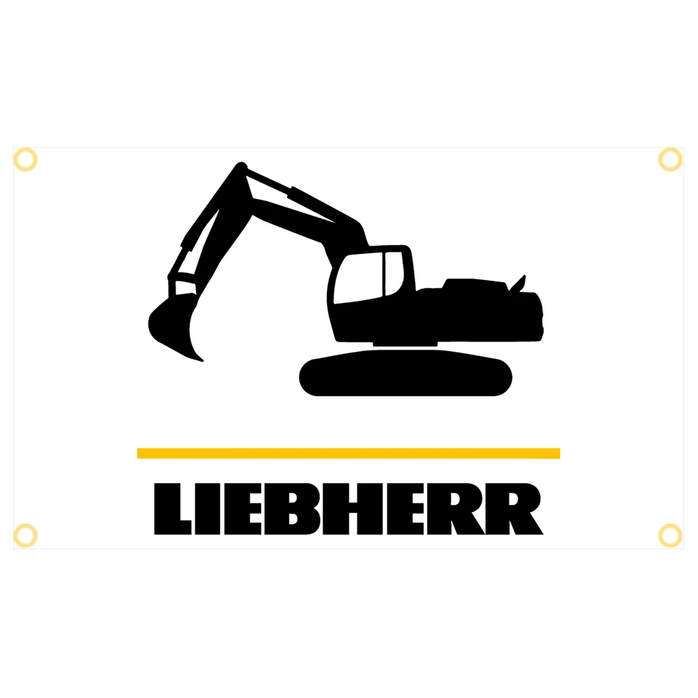 60x90cm 90x150 LIEBHERR Flag Polyester Digital Printed Banner Tapestry curtain