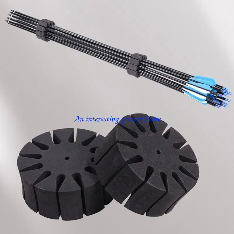 652D 5Pcs Pfeil Rack Runde Pfeil Halter Pfeil Separatoren Halter Pfeil Rack Separatoren EVA Halter Jagd Bogenschießen Outdoor – Detail 10
